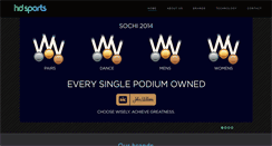 Desktop Screenshot of hdsports.co.uk